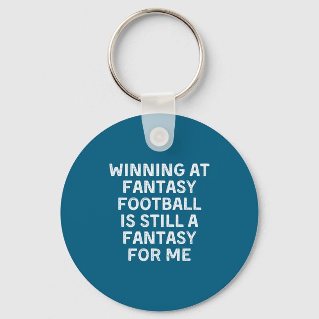 Fantasy Football Loser Funny  Nyckelring (Framsida)