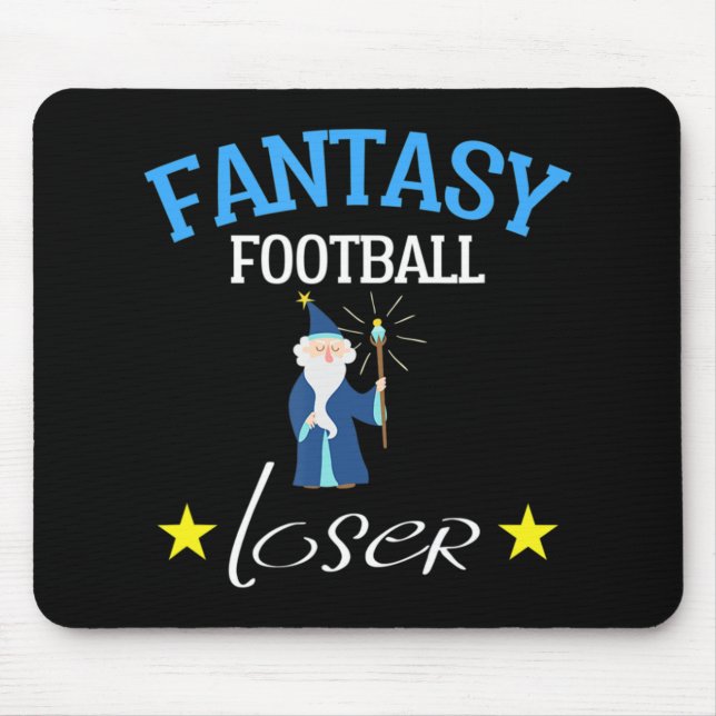 Fantasy Football Loser Roligt Fantasy Football Tee Musmatta (Framsidan)