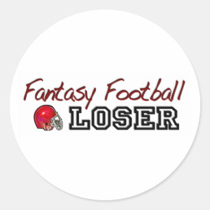 Fantasy Football Loser Runt Klistermärke