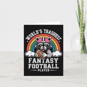 Fantasy Football Loser Trophy Förra Ställe Funny R Kort