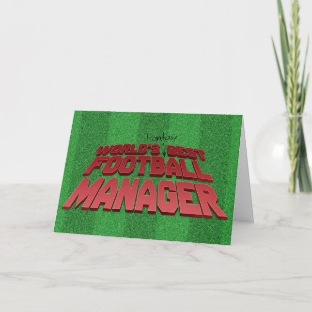 Fantasy Football Manager Helgkort (Framsida)