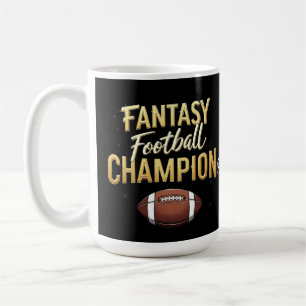 Fantasy Football Mästare Dominerar Som En Proffs Kaffemugg