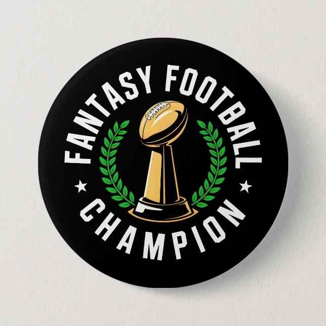 Fantasy Football Mästare Knapp (Framsida)