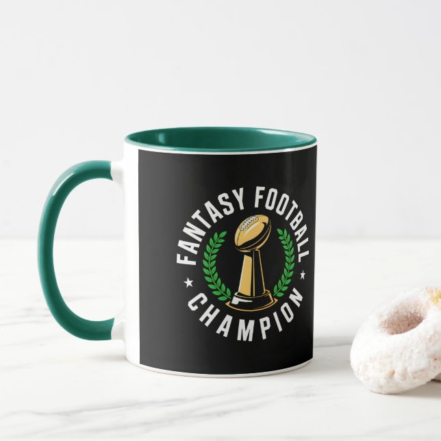 Fantasy Football Mästare Mugg (Med munk)
