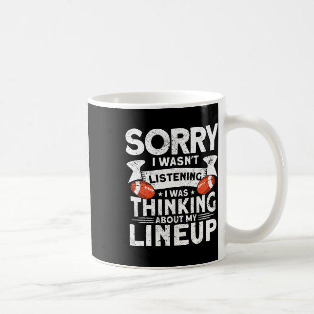 Fantasy Football Player Outfit - Fantasy Foo Kaffemugg (Höger)