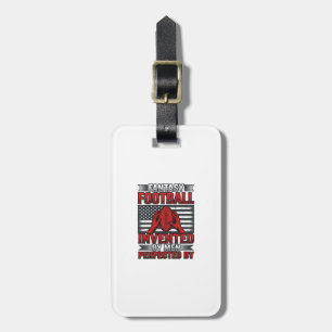 Fantasy Football Vintage Basketboll Flagga Tröja B Bagagebricka