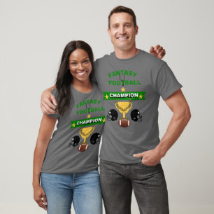 Fantasy Football Winner: Oomtvistad League Champ T Shirt