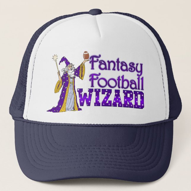 Fantasy Football Wizard Hat Keps (Framsida)