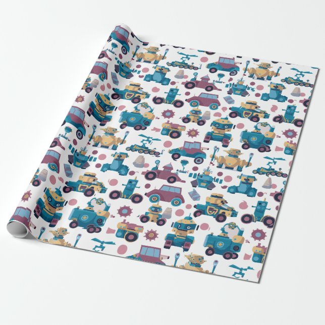 Fantasy Fordon Presentpapper (Utrullad)