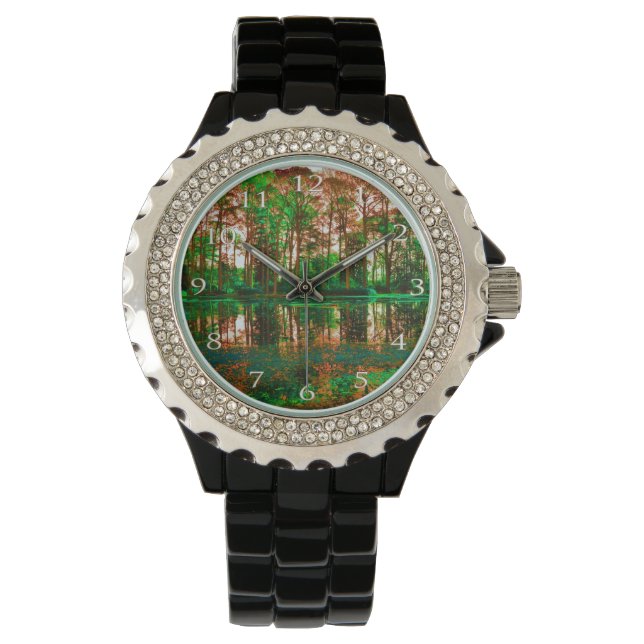 Fantasy Forest av Shirley Taylor Armbandsur (Framsida)
