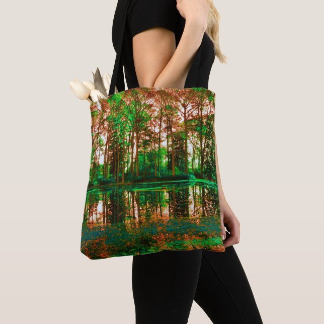 Fantasy Forest av Shirley Taylor Tygkasse (Närbild)