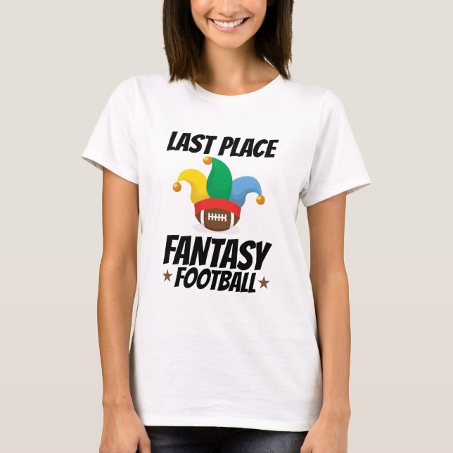 Fantasy-fotboll i Ställe T Shirt (Framsida)