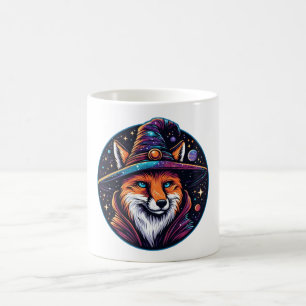 Fantasy Fox - Celestial Wizard Kaffemugg