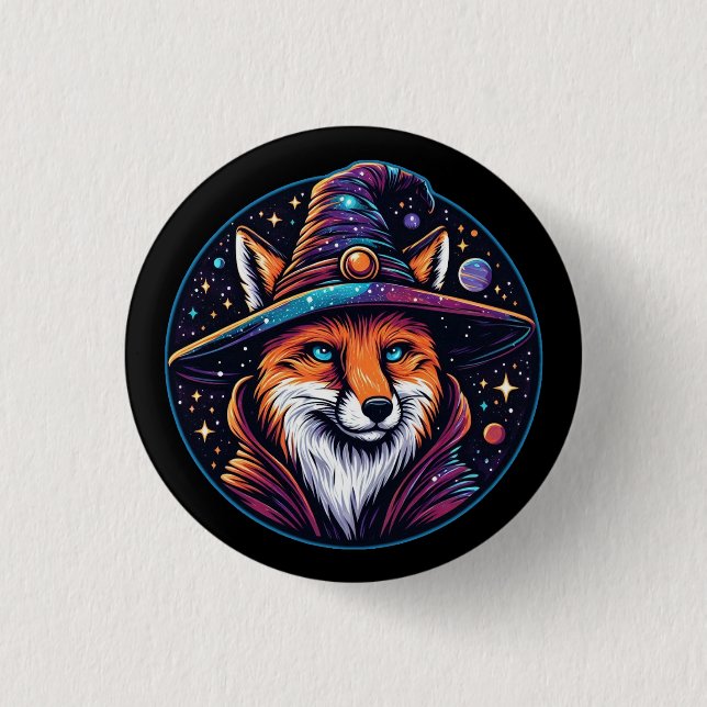 Fantasy Fox - Celestial Wizard Knapp (Framsida)