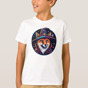 Fantasy Fox - Celestial Wizard T Shirt