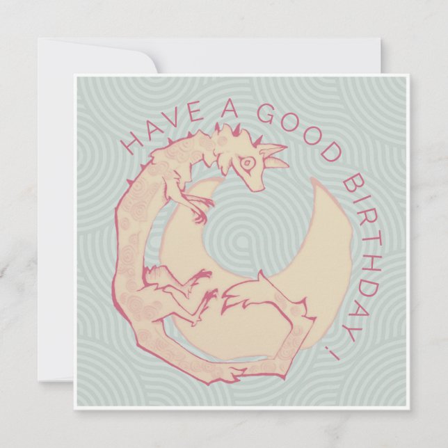 Fantasy fox julkort (Framsida)