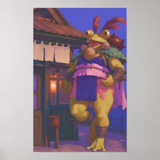 Fantasy Frog Poster (Framsidan)