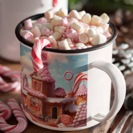 Fantasy Gingertea House med Candies 1 Mugg