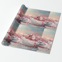 Fantasy Gingertea House med Candies 4 Presentpapper