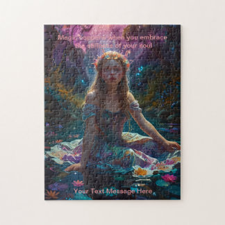Fantasy Girl vid en tyst tidpunkt Pussel