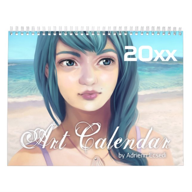 Fantasy Girls 20XX Digital Art Kalender (Omslag)