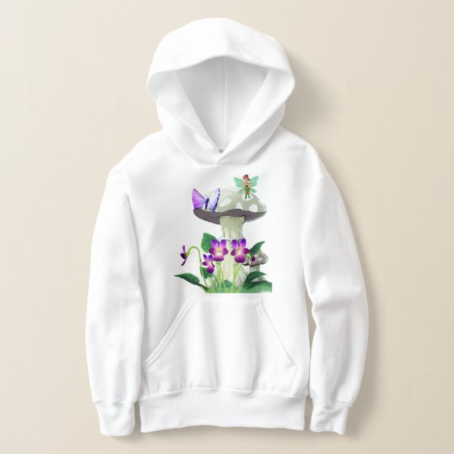 Fantasy Girl's Hoodie T Shirt (Laydown)