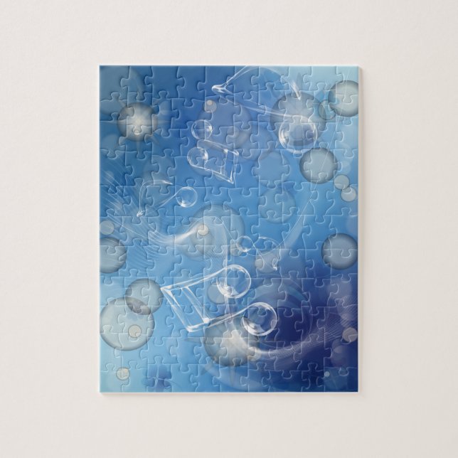 Fantasy Glass Musik noter Pussel (Vertikal)