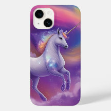 Fantasy Glitter Rainbow Unicorn Cosmic Clouds