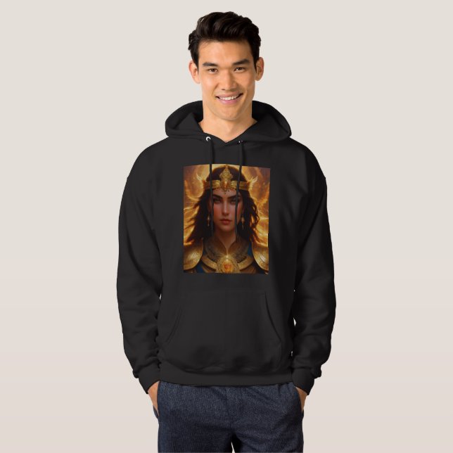 Fantasy Golden Queen Hoodie (Hel framsida)
