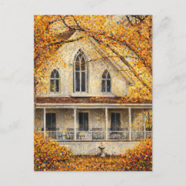 Fantasy Gothic-Revival Carpenter House  Vykort