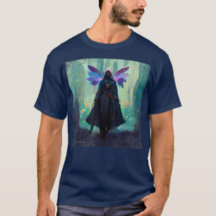 Fantasy Gothic Witch Fea Fe Mage Skogen Fairy Mors T Shirt