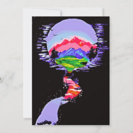 "Fantasy Haven"-Helgdag-kort Julkort