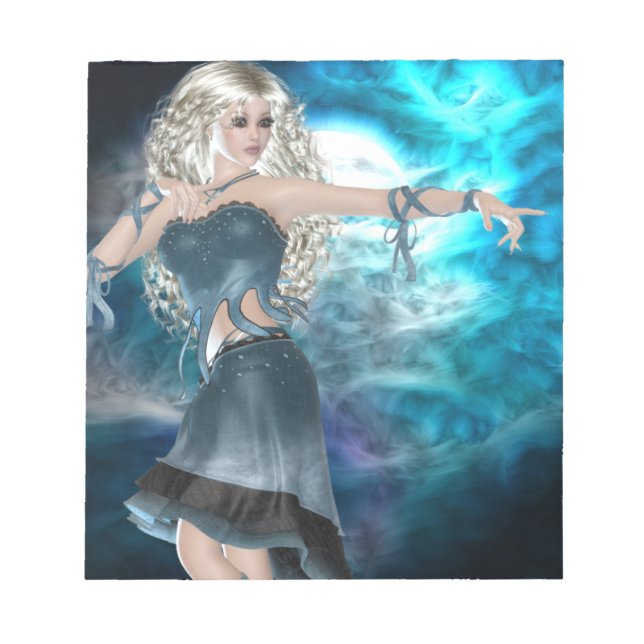 Fantasy Himlar Siren Anteckningsblock (Framsida)