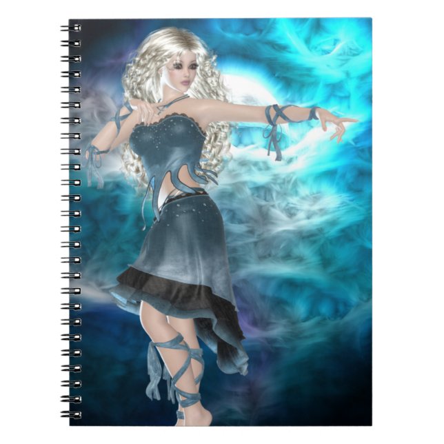 Fantasy Himlar Siren Anteckningsbok (Framsidan)