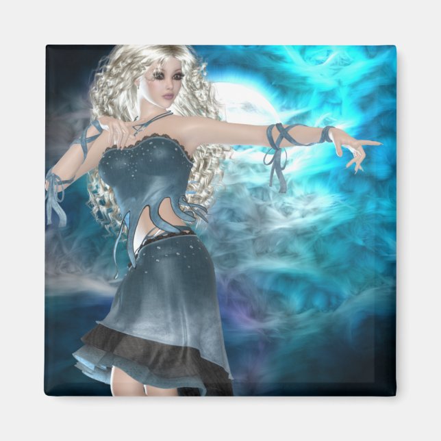 Fantasy Himlar Siren Magnet (Framsidan)
