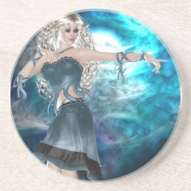 Fantasy Himlar Siren Underlägg Sandsten (Framsidan)