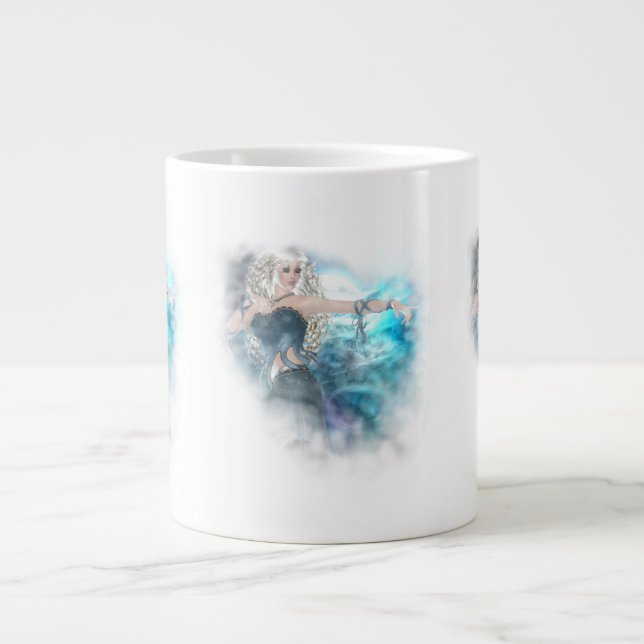 Fantasy Himlar Siren Vignette Jumbo Mugg (Framsidan)