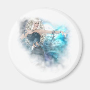 Fantasy Himlar Siren Vignette Magnet