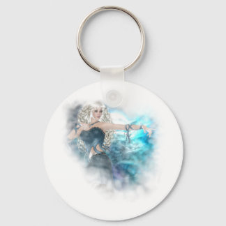 Fantasy Himlar Siren Vignette Nyckelring