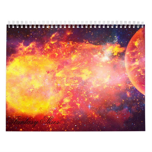 Fantasy himmel kalender (Omslag)