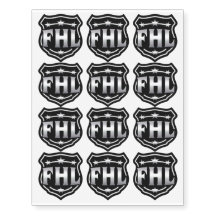 Fantasy Hockey League Shield - FHL Logotyp