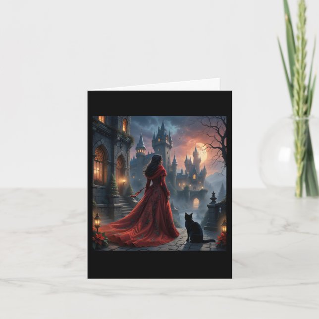 Fantasy Holidays Card Tack Kort (Framsida)