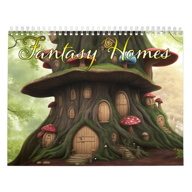 Fantasy Homes Kalender (Omslag)
