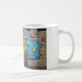 Fantasy Horned Uggla Graffiti Kaffemugg