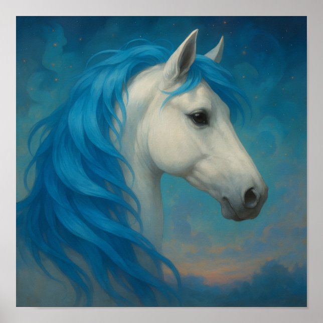 Fantasy Horse portrait  Poster (Framsidan)
