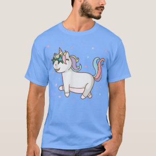 Fantasy Horse Unicorn med Star Glasses T Shirt
