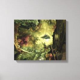 Fantasy i Amazonas Canvastryck
