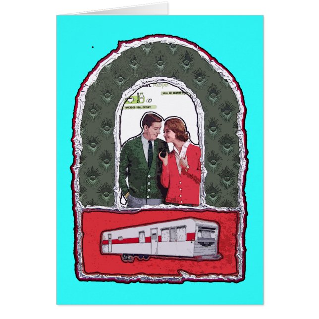 Fantasy i Singlewide Hälsningskort (Framsidan)