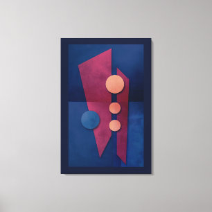 "Fantasy in G Major" Abstrakt Art Canvastryck