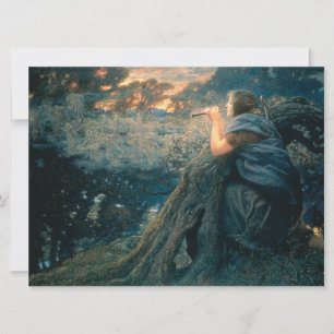 Fantasy in Twilight (av Edward Robert Hughes) Kort